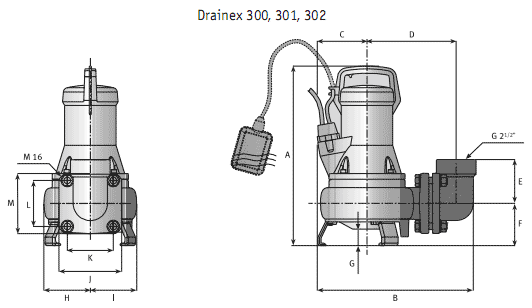         Drainex 301M A 