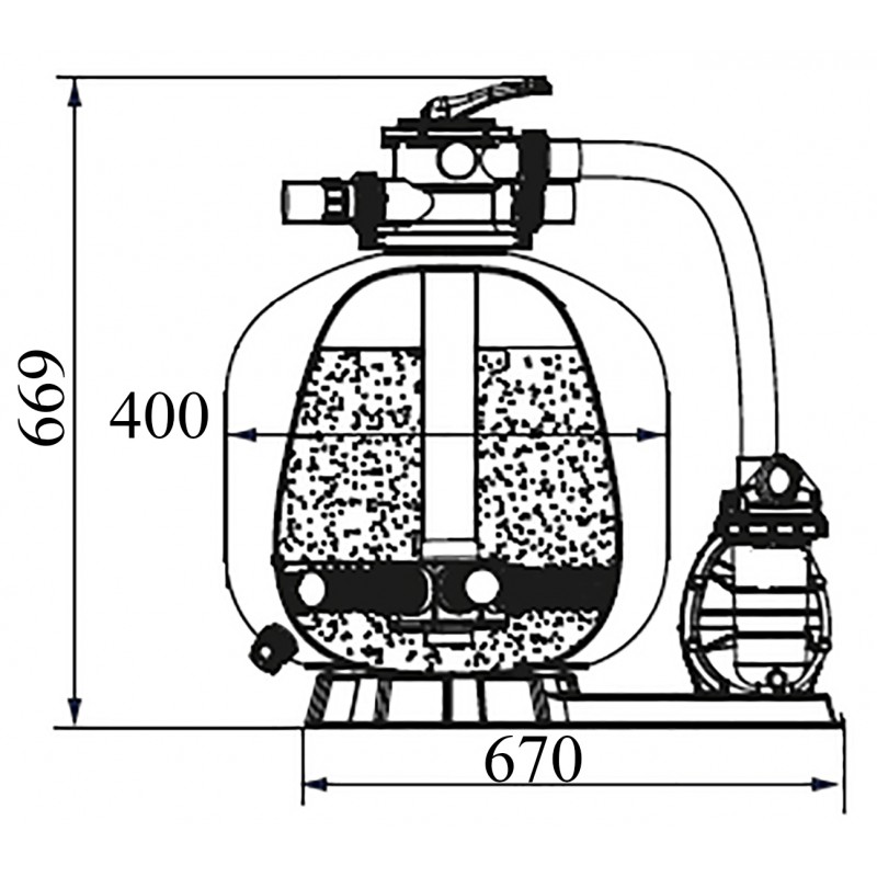  .400, 5 ³/  H=6 ,  FCP-250S, P.King /SFC018P25/