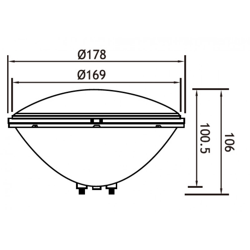    PAR56 36 , 12 POOL KING/PAR-LED36PC/