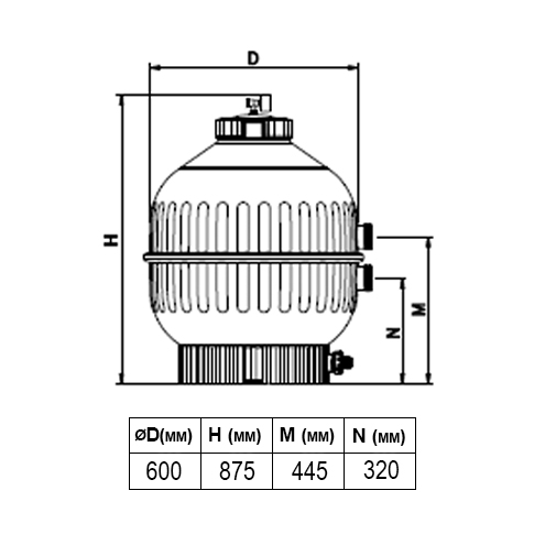    CANTABRIC Ø 600 , 14 3/,   